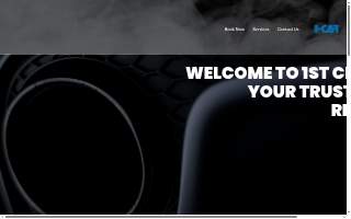 1st Class Auto Body website