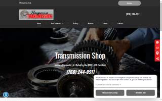 Hesperia Transmission website