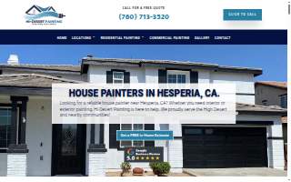 High Desert Painters website