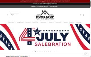 Home Stop Furniture website
