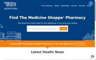 The Medicine Shoppe website
