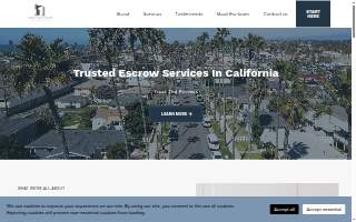 Trust One Escrow website
