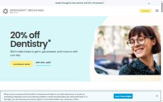 Greenspot Crossings Dentistry website