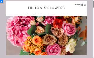 Hilton's Flowers website
