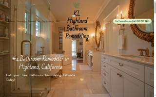 KL Highland Bathroom Remodeling website