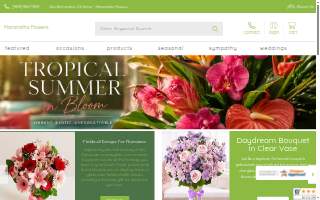 Maranatha Flowers website