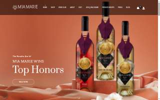 Mia Marie Vineyards website