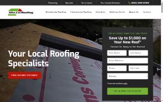 Alta-Cal Roofing website