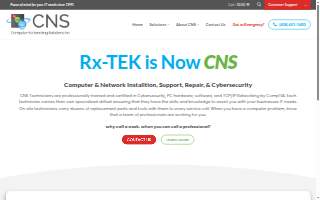 Computer Networking Solutions Formally Rx-TEK website