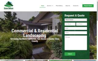 Green Nature Landscape Management website