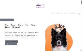 Happy Pet Spaw of Hollister website
