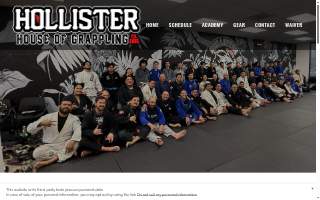 Hollister House Of Grappling website