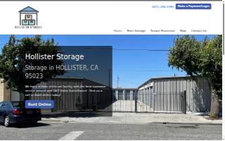 Hollister Storage website