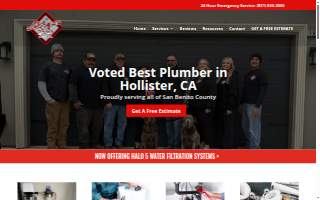 Marquez Plumbing website