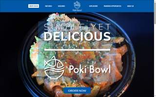 Poki Bowl website