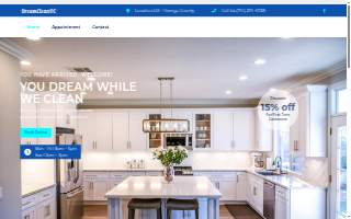 Dream Clean OC website