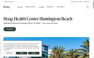 Hoag Medical Group - Pediatrics - Huntington Beach website