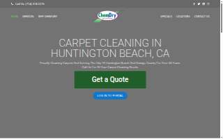 Huntington Beach Chem-Dry website