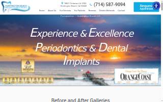Huntington Beach Periodontics & Dental Implants website
