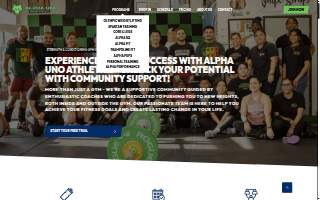 Alpha Uno Athletics website
