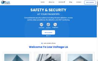 Low Voltage LA of Inglewood website