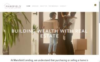 Mansfield Lending website