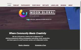 Moon Global Studios website