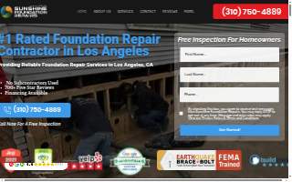 Sunshine Foundation Repairs of Inglewood website