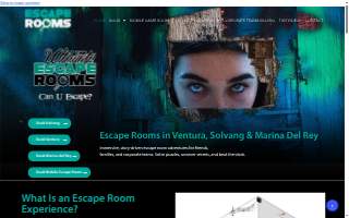 The Ultimate Escape Rooms website