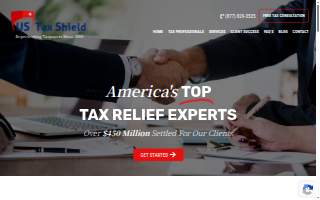 US Tax Shield of Inglewood website