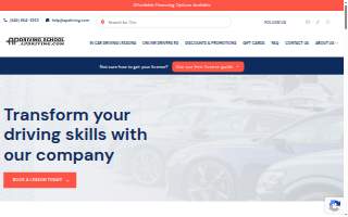 AP Driving School of Irvine website