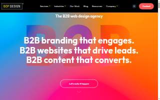 Bop Design website