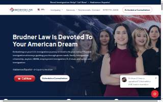 Brudner Law website