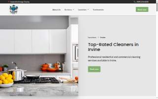 Cleaning Experts Socal website