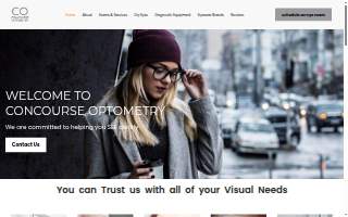 Concourse Optometry website