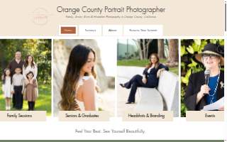 Elyse Leedom Photography website