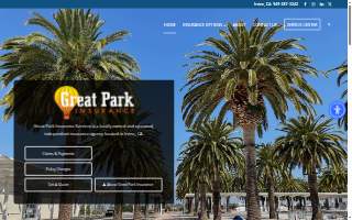 Great Park Insurance website