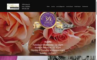 Harry's Fine Jewelers website