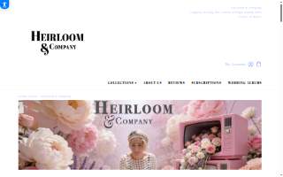 Heirloom & Company website