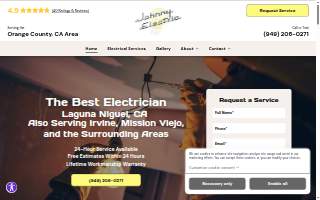 Johnny Electric website