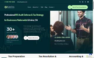 Kaya Tax And Bookkeeping Services website