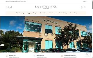 La Vita Vital Jewelry website
