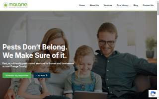 Malang Pest Control website