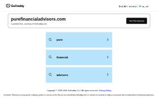 Pure Financial Advisors, LLC website