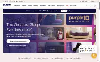Purple - Tysons Corner Center website