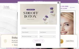 Total Dermatology website