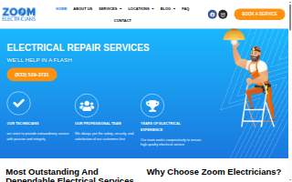 Zoom Electricians website