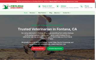 Jurupa Hills Animal Hospital of Jurupa Valley website