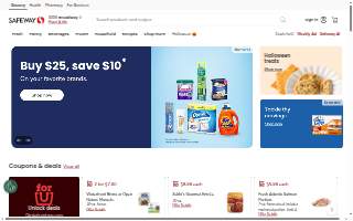 Safeway website