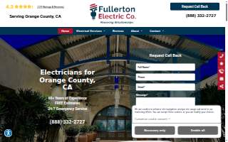 Fullerton Electric, Co. website